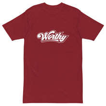 Load image into Gallery viewer, Worthy Men’s premium heavyweight tee
