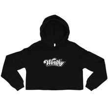 Load image into Gallery viewer, Worthy Crop Hoodie
